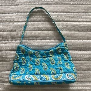 Vera Bradley small purse- blue and green